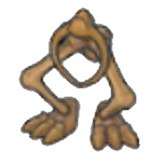 Fossile Tyran (jambes)