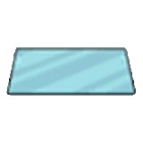 Plaque de verre (horizontal)