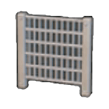 Clôture grillagée