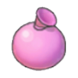 Ballon de peinture rose