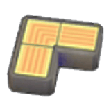 Bordure lumineuse (angle)