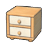 Commode style naturel