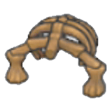 Fossile Bouclier (tronc)