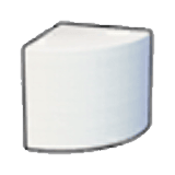 Quart de pillier simple