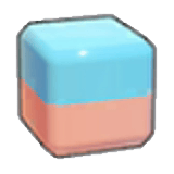 Mur bicolore