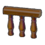 Rambarde en bois