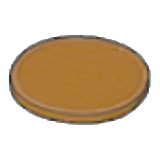 Assiette en bois