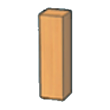 Pilier d'angle en bois