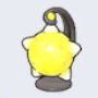 Lampe météore jaune