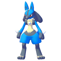Lucario dans Pokémon Pokopia