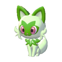 Poussacha dans Pokémon Pokopia
